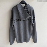 Good Quality Dior Cashmere Jacket 0815 Grey 2025