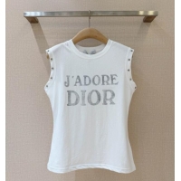 Buy Fashionable Dior Vest D090407 White 2025