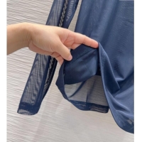 Best Price Dior Mesh Top DR090502 Blue 2025