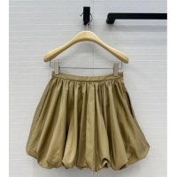 Modern Classic Dior Pleated Mini Skirt DR090405 Khaki 2025