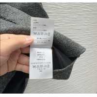 Buy Discount Dior Wool Blend Vest and Skirt Set DR090440 Dark Grey 2025