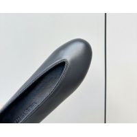 Luxurious Bottega Veneta Rosa Ballerinas Flat in Calfskin Leather Black 0823012