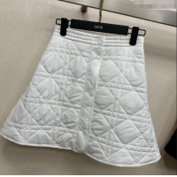 Traditional Specials Dior Oblique Mini Skirt DR090404 White 2025