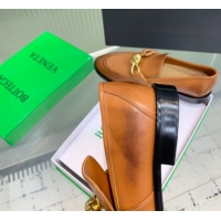 Trendy Design Bottega Veneta Astaire Loafers in Faded Calfskin with Knot Brown/Gold 0823038