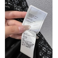 Best Quality Chanel Tweed Jacket CH111405 Black 2025