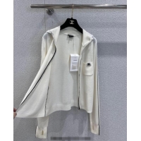 ​Top Grade Chanel Wool Jacket CH111451 White 2025