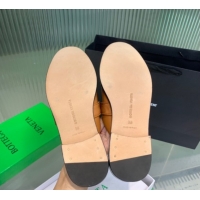 Duplicate Bottega Veneta Astaire Flat Mules in Faded Calfskin with One-Tone Knot Brown 0823052