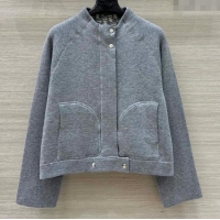 Buy Discount Dior Wool Reversible Jacket CH090423 Grey 2025