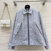 Most Popular Dior Oblique Jacket DR091901 Blue 2025
