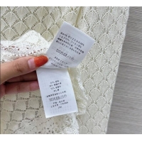Famous Brand Dior Crochet Sweater DR091939 White 2025
