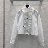 Good Looking Dior Cotton Shirt DR091946 White 2025