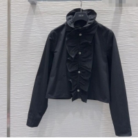 Best Quality Dior Cotton Shirt DR091946 Black 2025