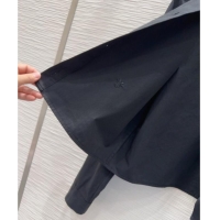 Best Quality Dior Cotton Shirt DR091946 Black 2025