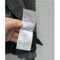 Luxury Discount Dior Wool Blend Jacket with Bow DR101403 Grey 2025