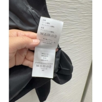 Best Product Dior Wool Blend Jacket with Bow DR101403 Black 2025