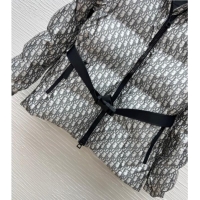 Promotional Dior Oblique Padded Jacket 1014 Grey 2025