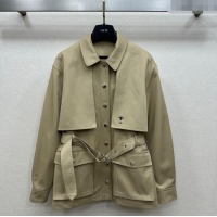 Buy Discount Dior Short Coat DR101504 Beige 2025