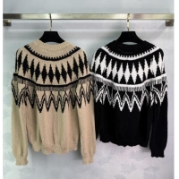 Best Price Dior Wool Cashmere Crochet Sweater 1015 Black 2025