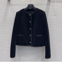 Affordable Price Dior Velvet Jacket DR110608 Black 2025