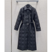 Reasonable Price Dior Quilted Padded Coat DR110636 Black 2025