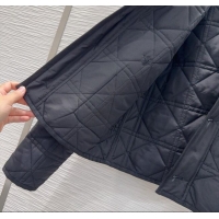Luxury Cheap Dior Quilted Padded Jacket DR110646 Black 2025