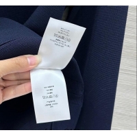 Reasonable Price Dior Ruffled Cardigan DR110679 Royal Blue 2025