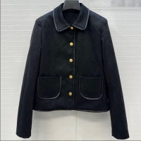 Top Quality Celine Jacket 0814 Black 2025