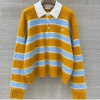 Market Sells Celine Striped Sweater CE091902 Yellow 2025