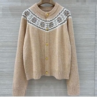 Reasonable Price Celine Wool Cardigan 1014 Beige 2025