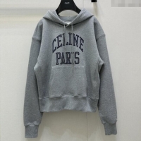 Top Grade Celine Hoodie C101717 Grey 2025