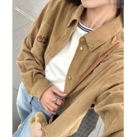 Well Crafted Discount Celine Shirt C101718 Brown 2025