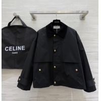 Free Shipping Discount Celine Jacket C101720 Black 2025