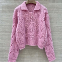Best Price Celine Mohair Sweater CE110633 Pink 2025