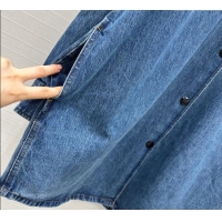 Reasonable Price Prada Denim Long Jacket P0812 2025