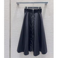 Well Crafted Prada Skirt P090225 Black 2025