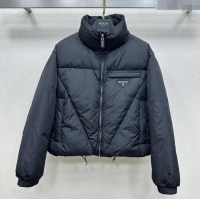 Low Cost Promotional Prada Down Jacket P090409 Black 2025