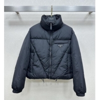 Low Cost Promotional Prada Down Jacket P090409 Black 2025