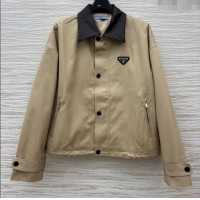 Buy Discount Prada Jacket PR090404 Khaki 2025