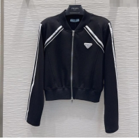 Traditional Discount Prada Cotton Jacket DR090407 Black 2025