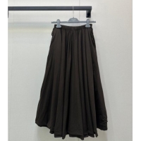 New Design Prada Skirt PR090517 Brown 2025