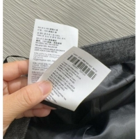 Super Quality Prada Wool Blend Skirt PR091919 Grey 2025