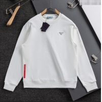 Buy Inexpensive Prada Mens Sweatshirt P101404 White 2025