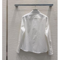 Well Crafted Prada Cotton Shirt DR110655 White 2025