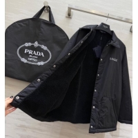 Unique Grade Prada Nylon Jacket PR111461 Black 2025