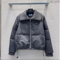 Buy New Cheap Prada Down Jacket PR111528 Grey 2025