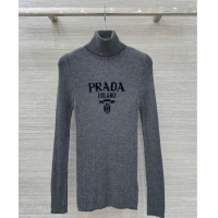 Well Crafted Discount Prada Wool Sweater PR111529 Grey 2025