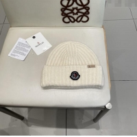 Buy Discount Moncler Knit Hat M103007 White 2025