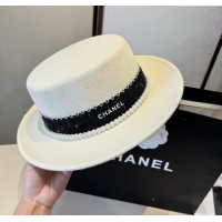 Top Grade Chanel Wool Wide Brim Hat CH103010 2025