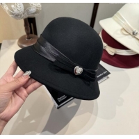 Grade Promotional Chanel Wool Hat CH103018 Deep Red 2025