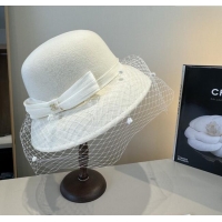 Top Quality Chanel Wool Hat CH103020 White 2025